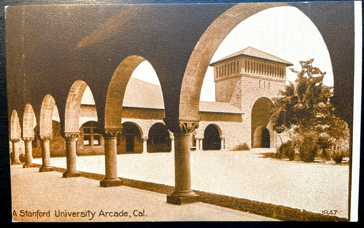 Vintage Postcard 1907-1915 Arcade Stanford University Palo Alto California (CA)