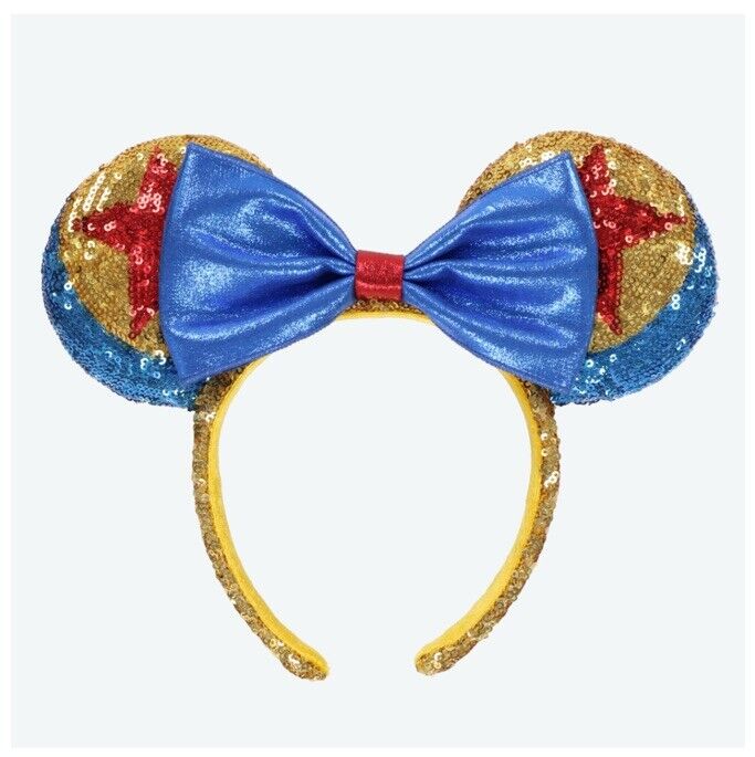 Tokyo Disney Resort Headband Ears Minnie Pixar Ball Luxo Ball Sequin Toy Story