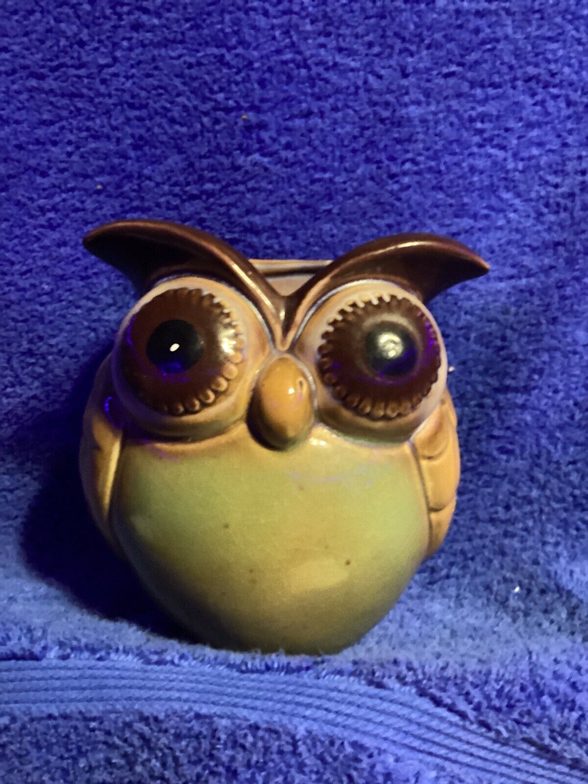 Vintage Ceramic Owl Figurine, 6 Inches Tall, 6 Inches Wide….