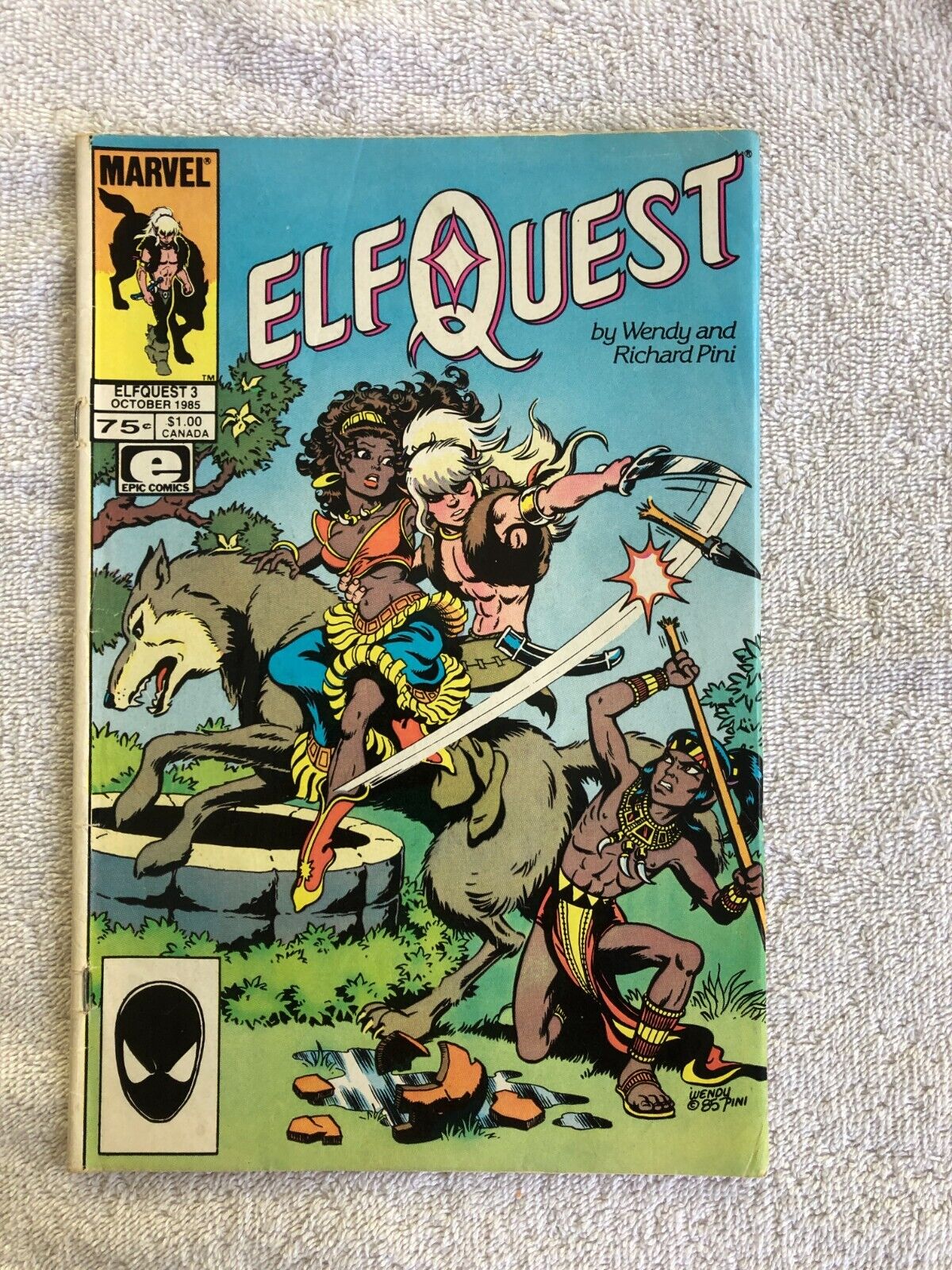 Elfquest #3 (Oct 1985, Marvel) VF 8.0