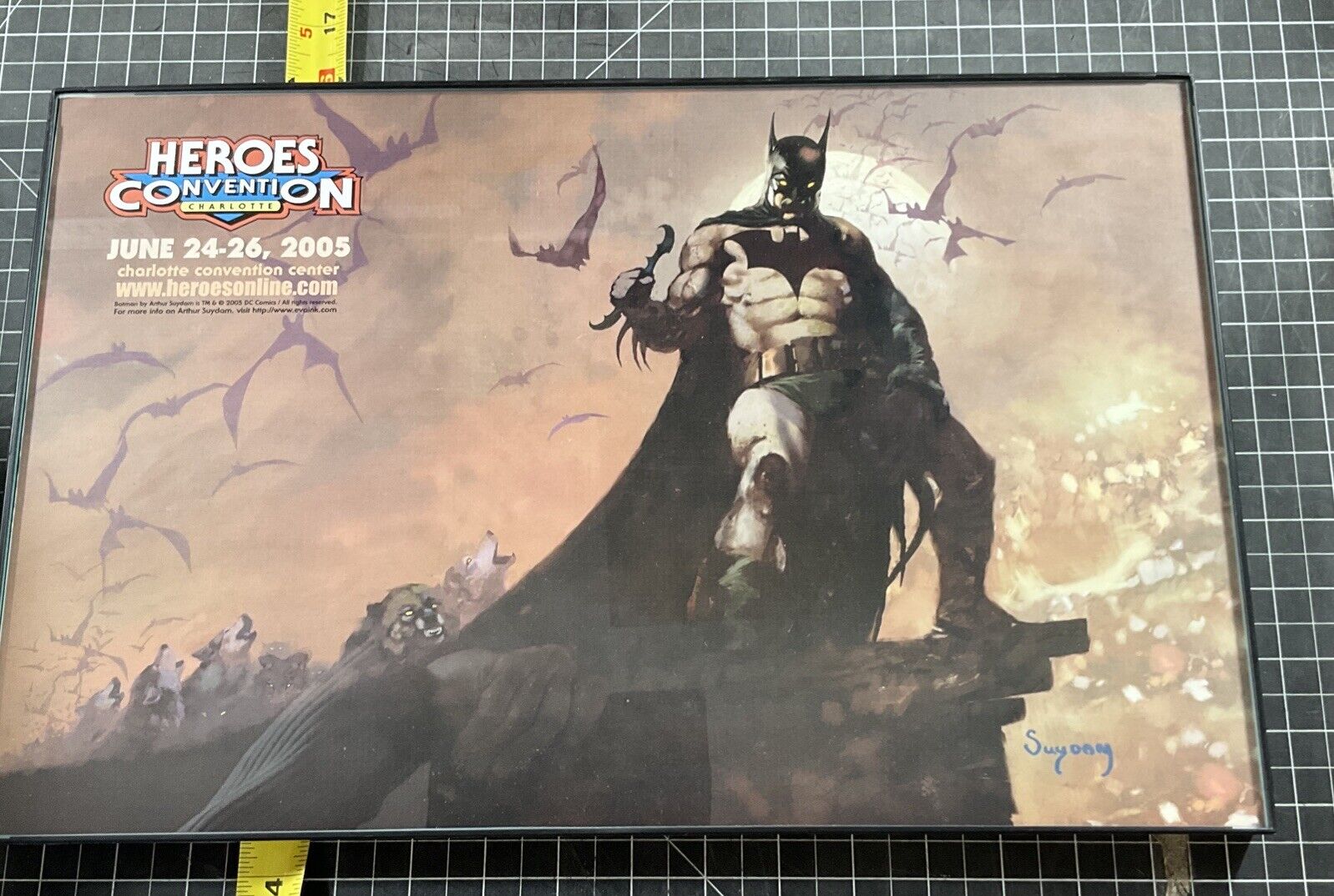 Heroes Convention Charlotte 2005 Batman Promotional Poster