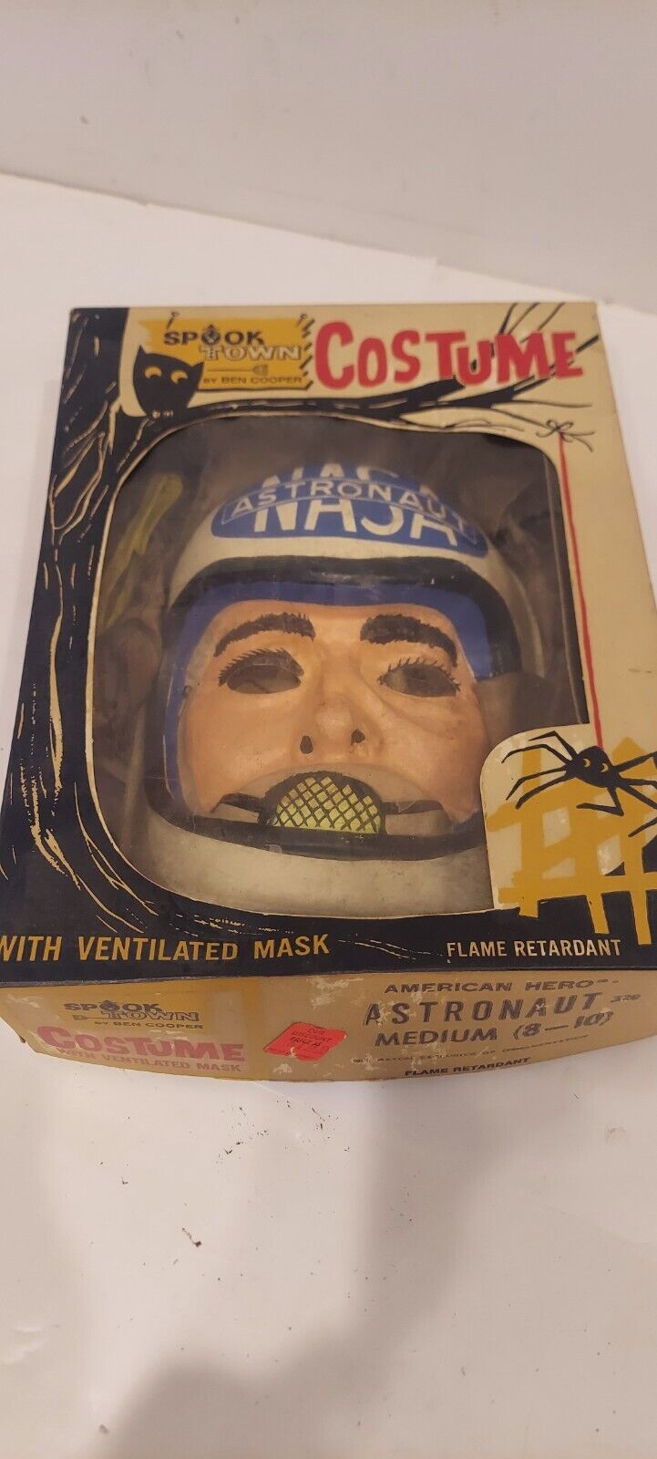 Vintage 1960\'s  NASA Astronaut Halloween costume SPOOK TOWN BEN COOPER