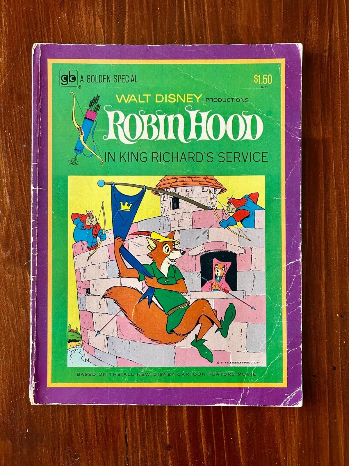 Walt Disney Productions / Robin Hood in King Richard\'s Service ~ Vintage Comic