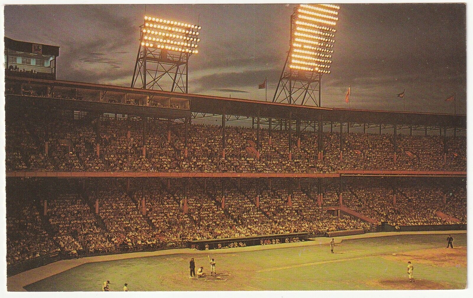 St Louis Cardinals Sportsman\'s Park / Busch Stadium Postcard - Rare Booklet Vari
