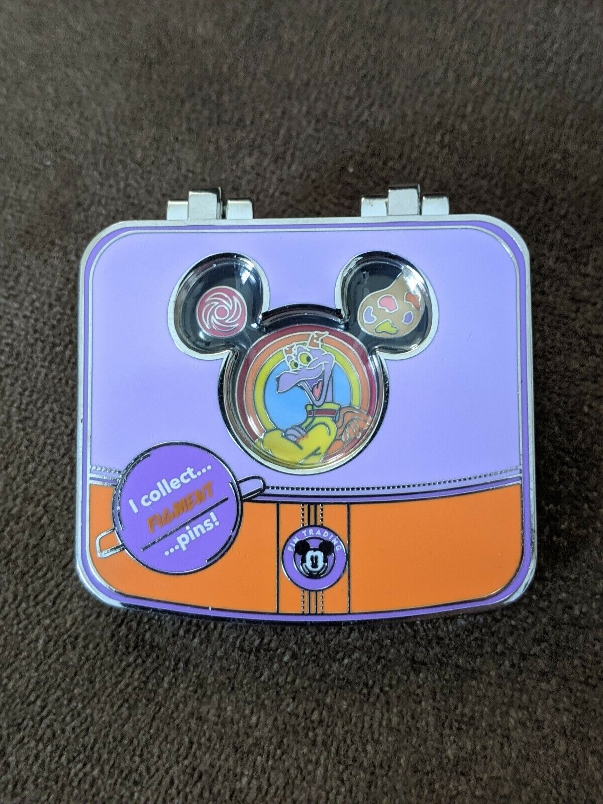 Disney I Collect Series Figment January Limited Edition Pin Without Handle