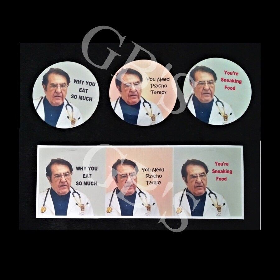 Dr. Now Kitchen Refrigerator Magnets And Matching Stickers