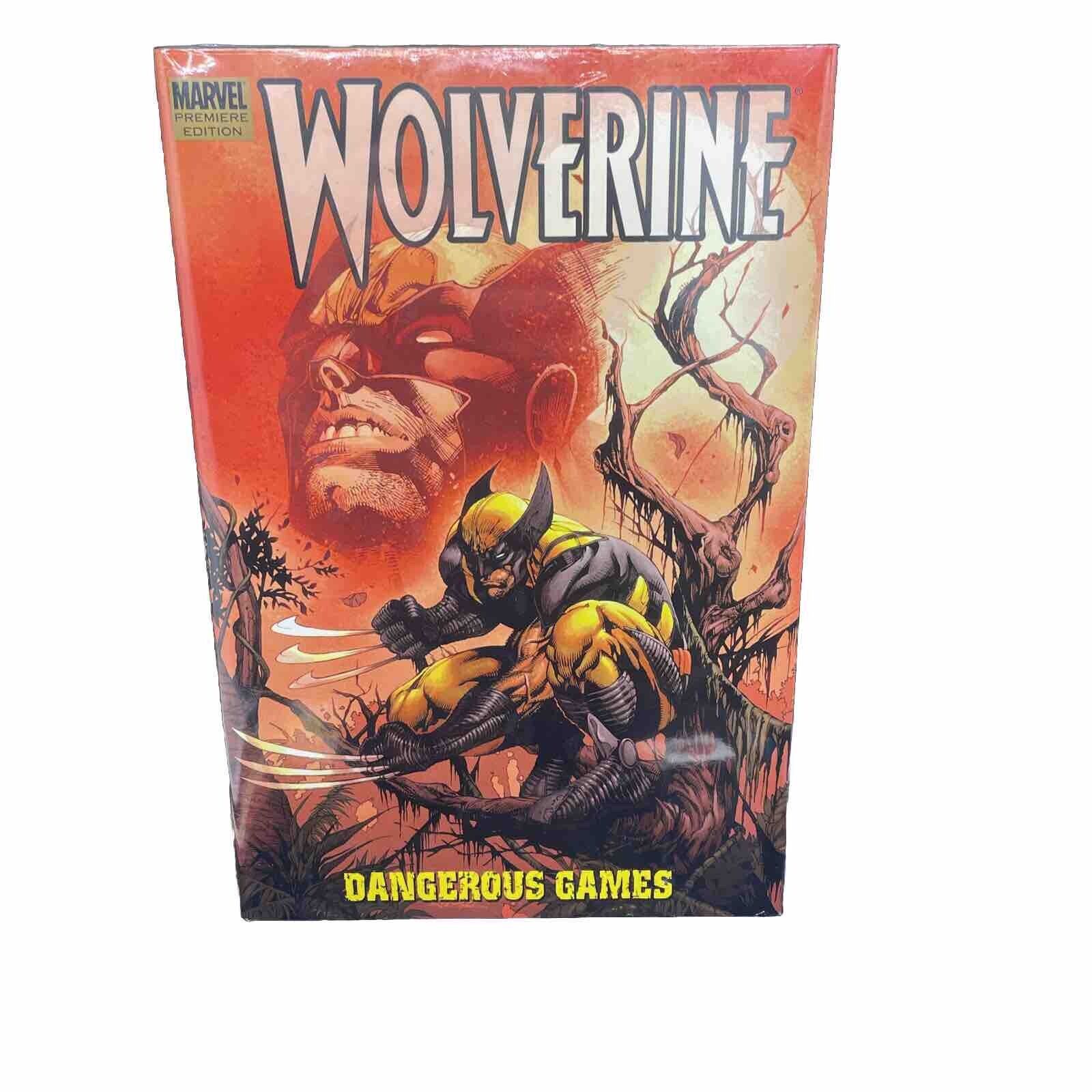 MARVEL Wolverine-Dangerous Games (2008, Hardcover & Dustjacket)