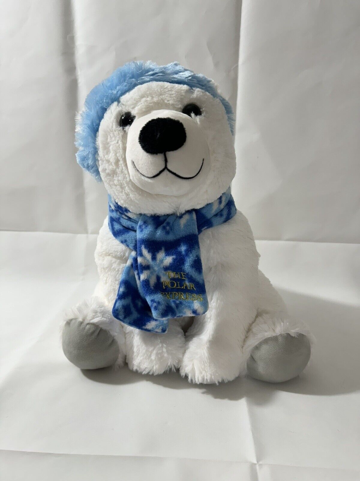 The Polar Express White Polar Bear Stuffed Animal Plush 12\