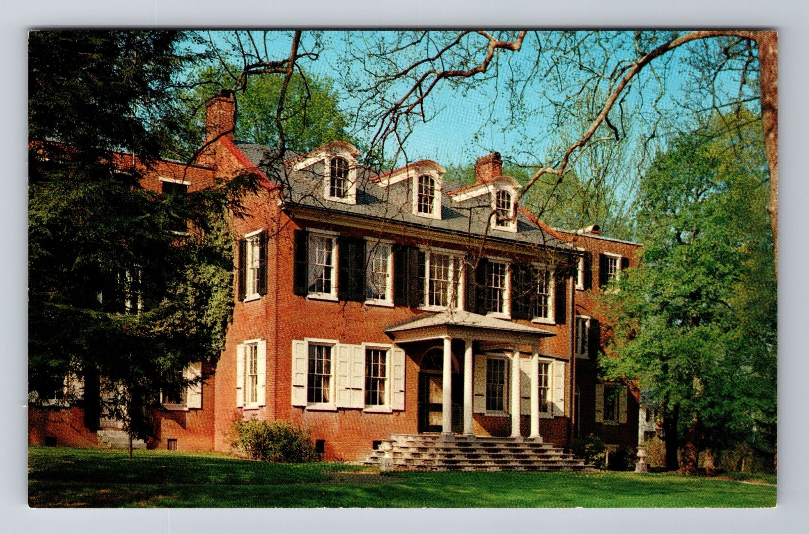 Lancaster PA-Pennsylvania, Wheatland, Home President Buchanan, Vintage Postcard