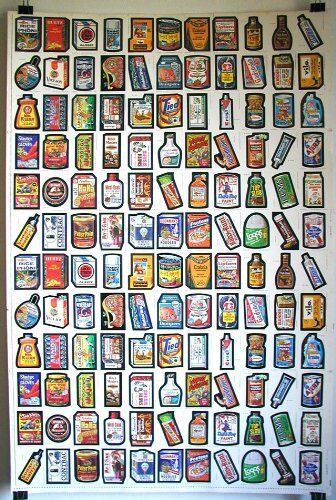 Topps Wacky Packages 1979 Mint Uncut Sheet 132 Stickers Perfect for Framing