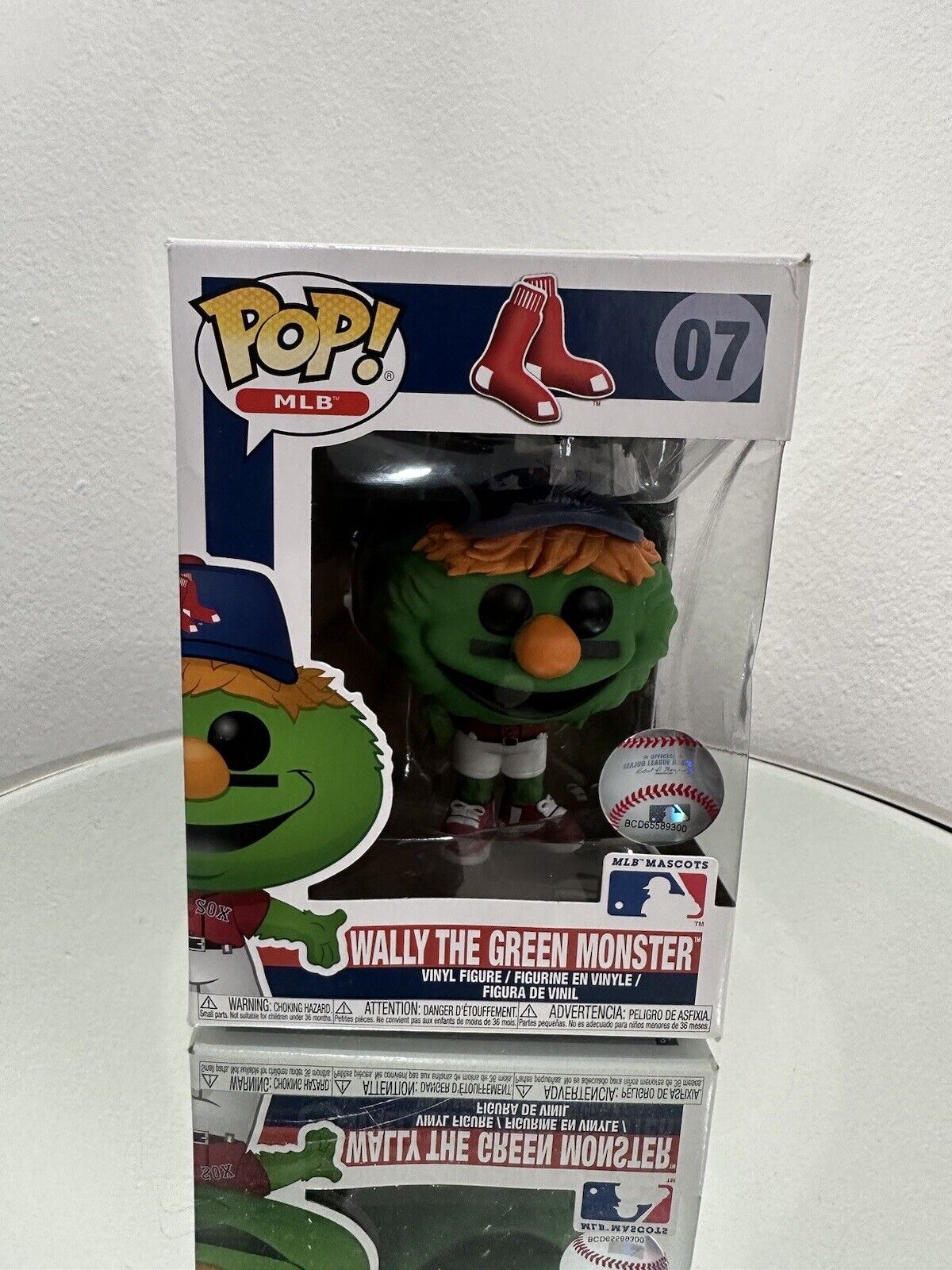 FUNKO POP MLB Mascots WALLY THE GREEN MONSTER #07 Boston Red Sox VAULTED