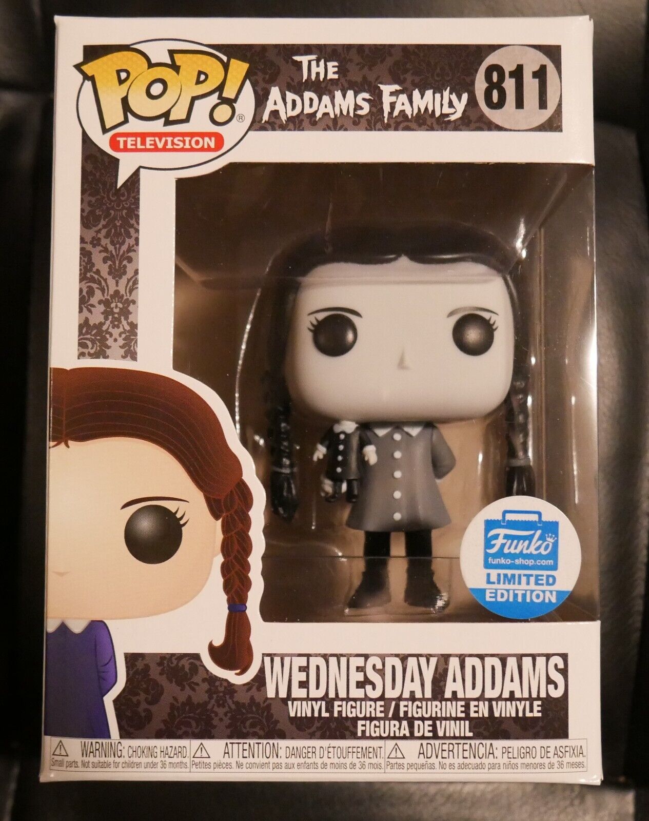 Funko Pop The Addams Family Wednesday Addams Funko Shop Exclusive 811