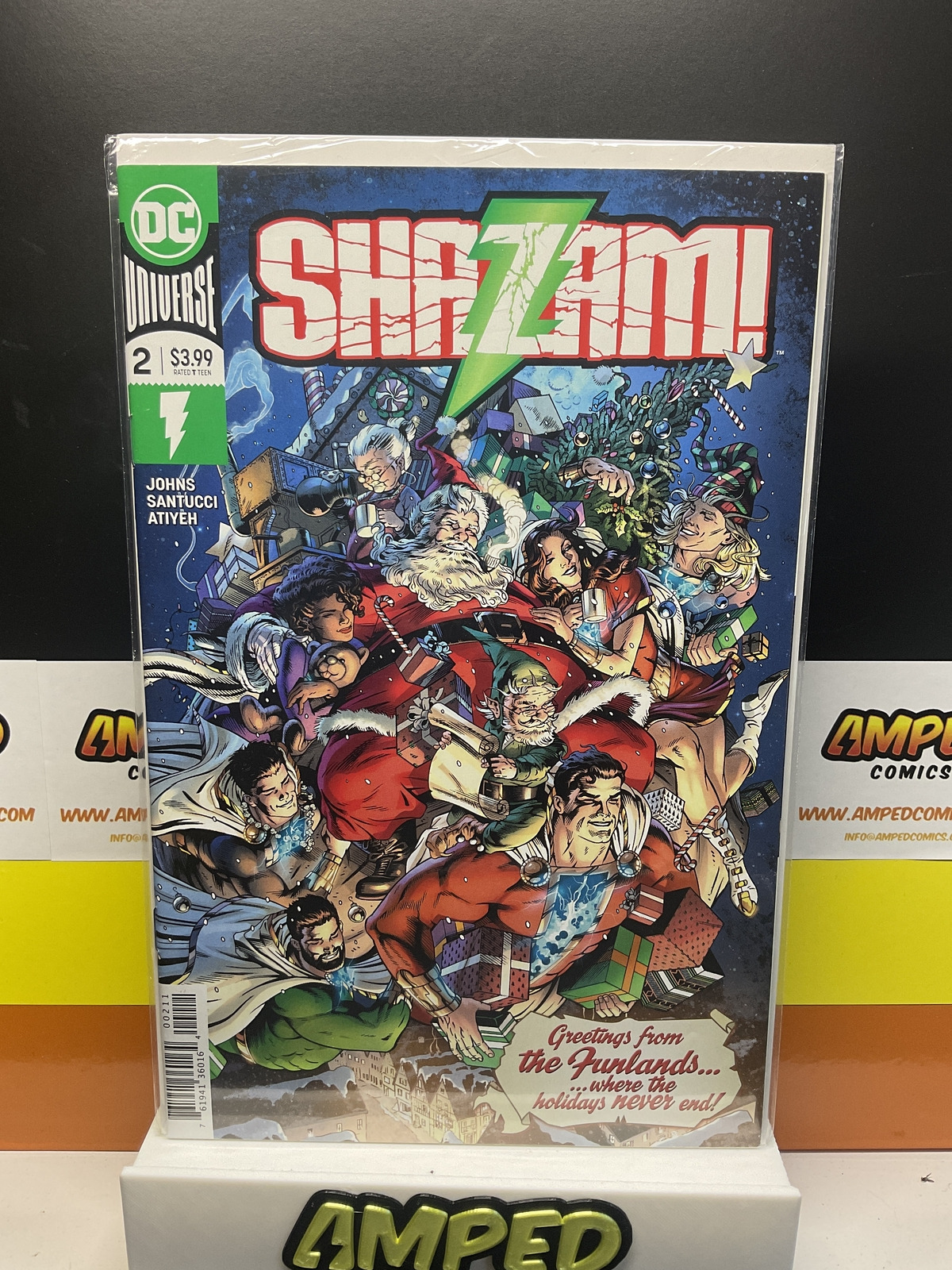 Shazam #2 DC Santa Claus