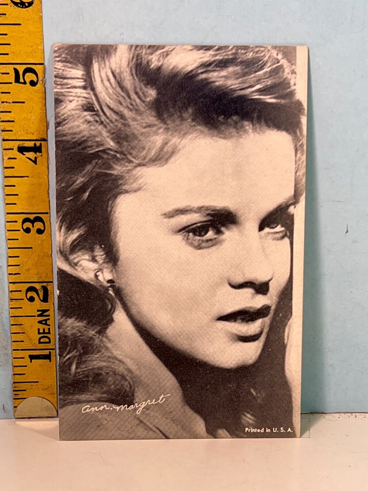 1943-66 Exhibit Mutoscope Card: Ann Margret