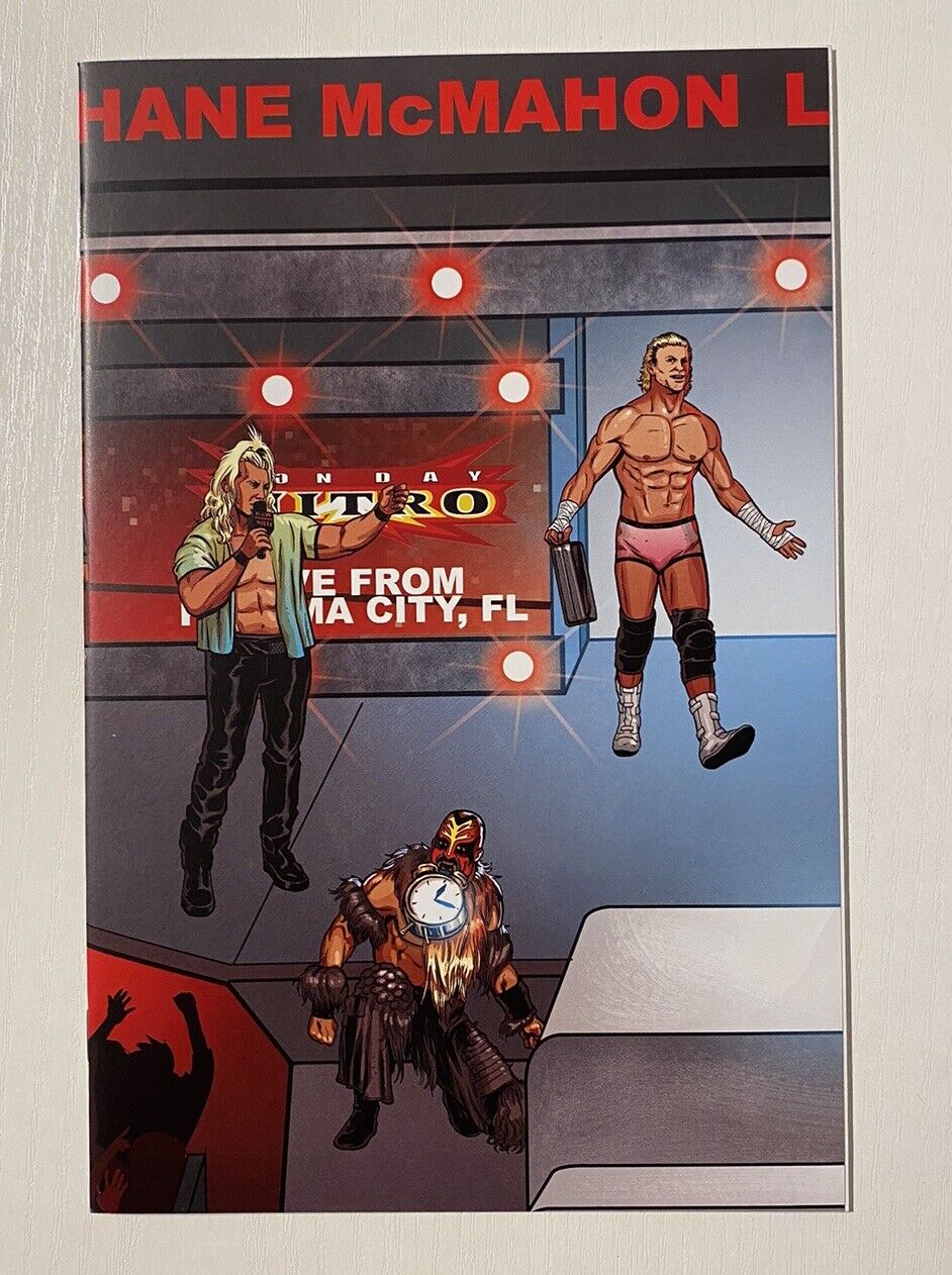 WWE #14 (2018) Raw 25th Anniversary Connecting Variant Cover - Boom Studios