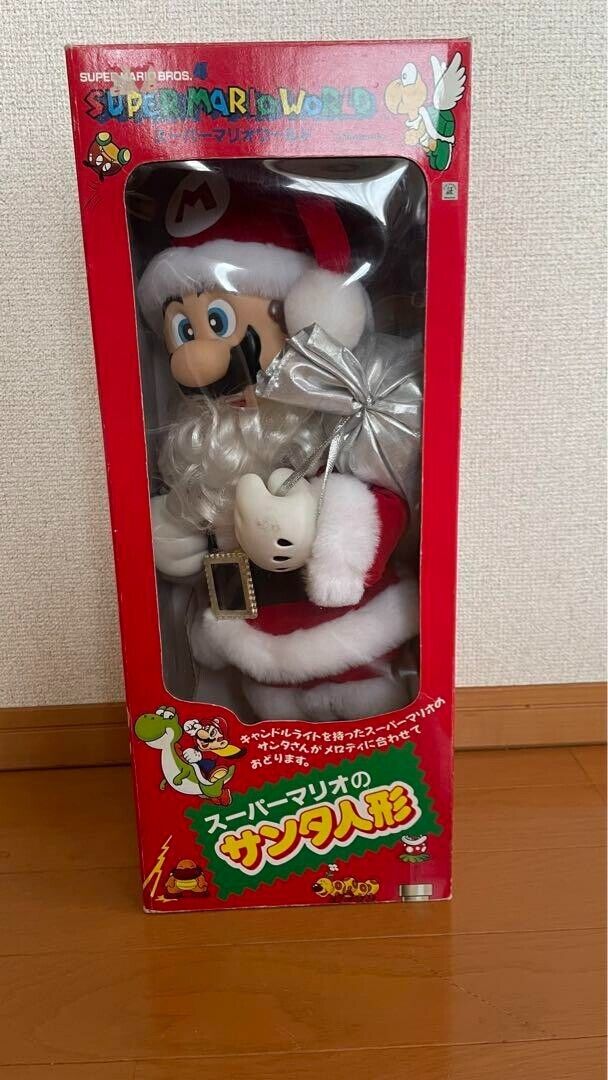 Super Mario Santa Doll Model Number  Super Mario World Co.  Ltd. 50cm Used