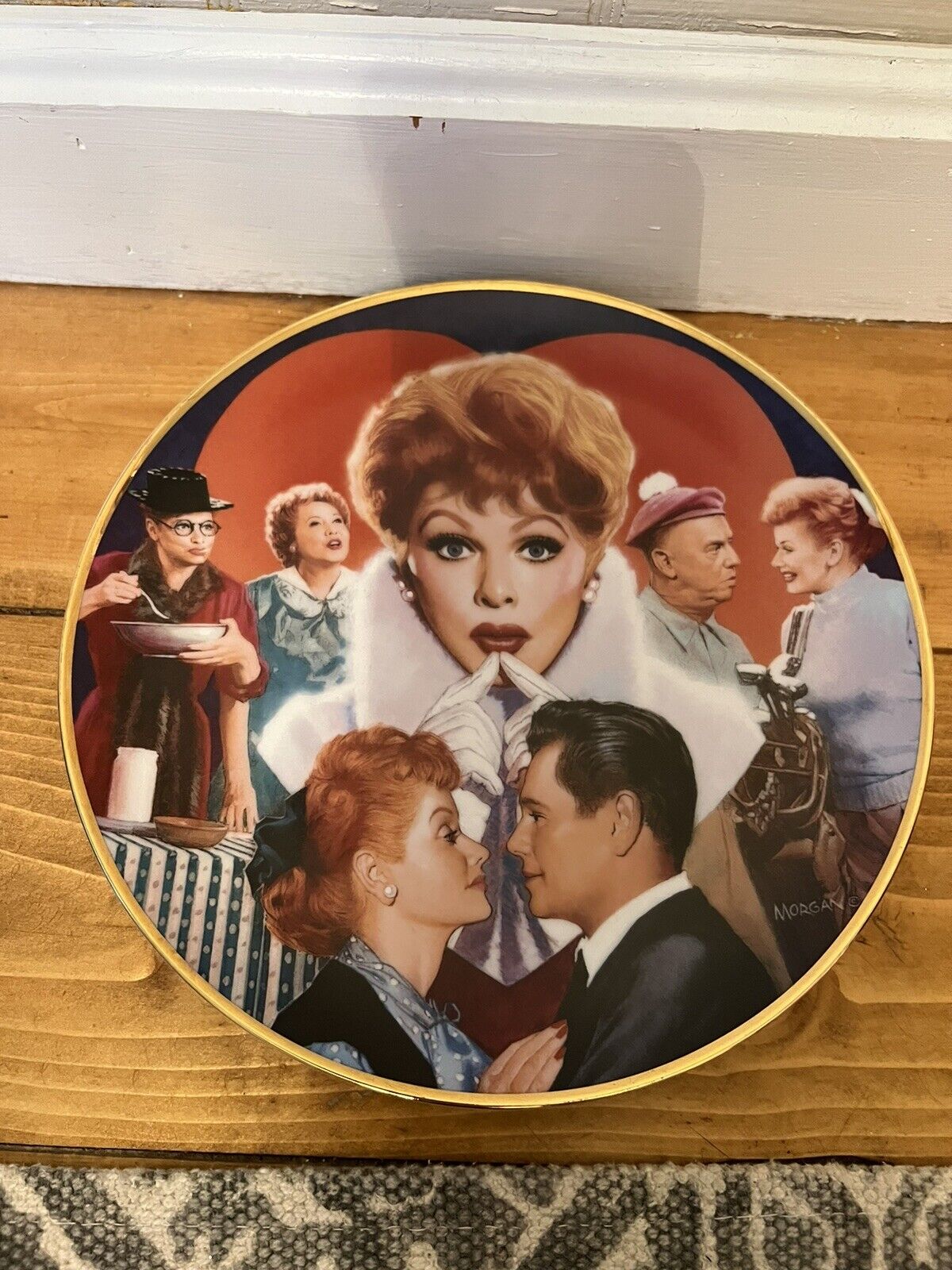 I Love Lucy 1992 Hamilton Collection Plate \