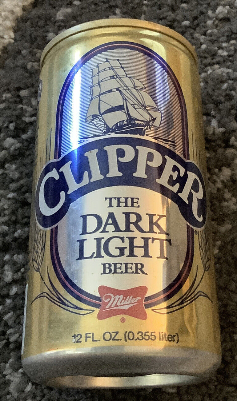 Clipper The Dark Light Aluminum Beer Can Miller Brewing Co 5 Cities