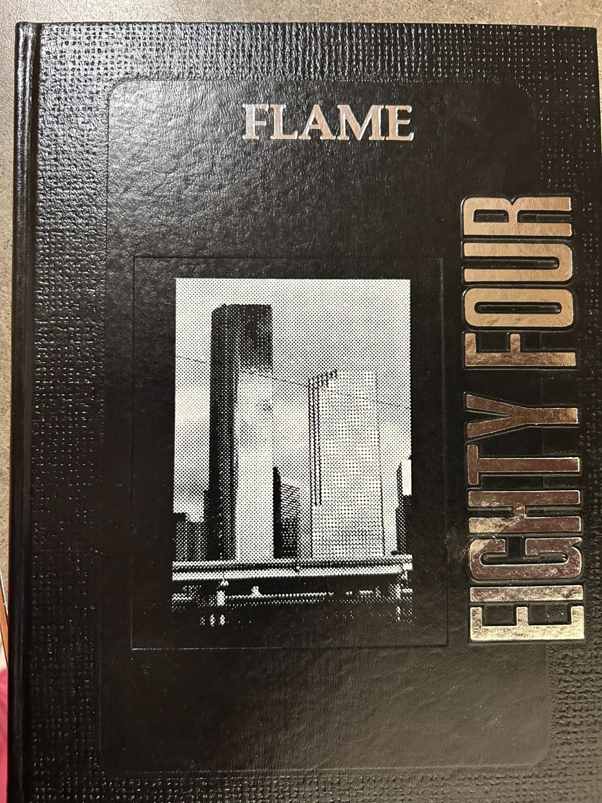 VINTAGE 1983 1984 FLAME SPRING VALE ACADEMY OWOSSO MICHIGAN HIGH SCHOOL YEARBOOK