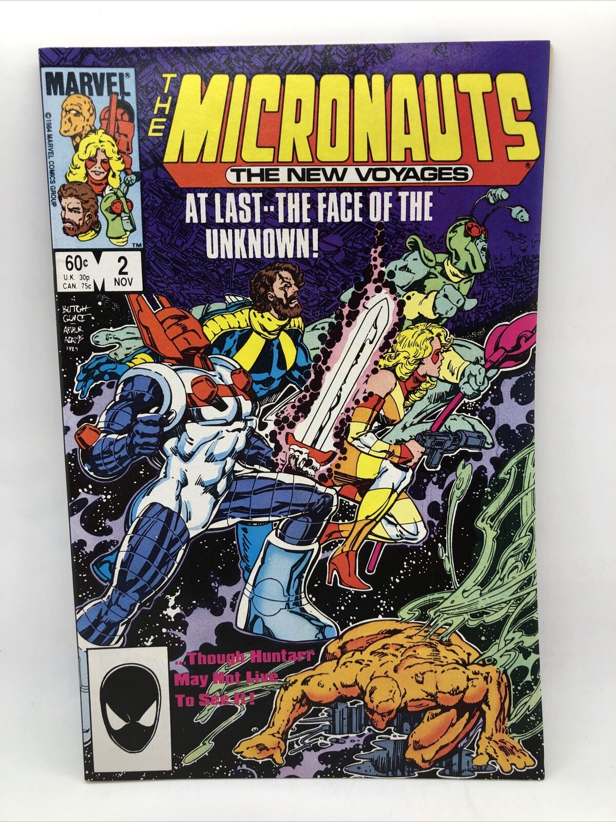 Micronauts (1984 series) #2 Marvel comics