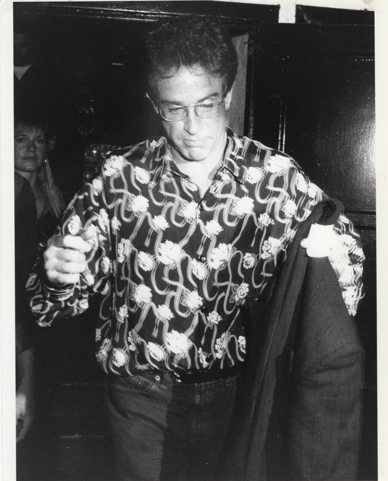 WARREN BEATTY HANDSOME PORTRAIT KEVIN WINTER DMI 1989 PRESS ORIG PHOTO 319