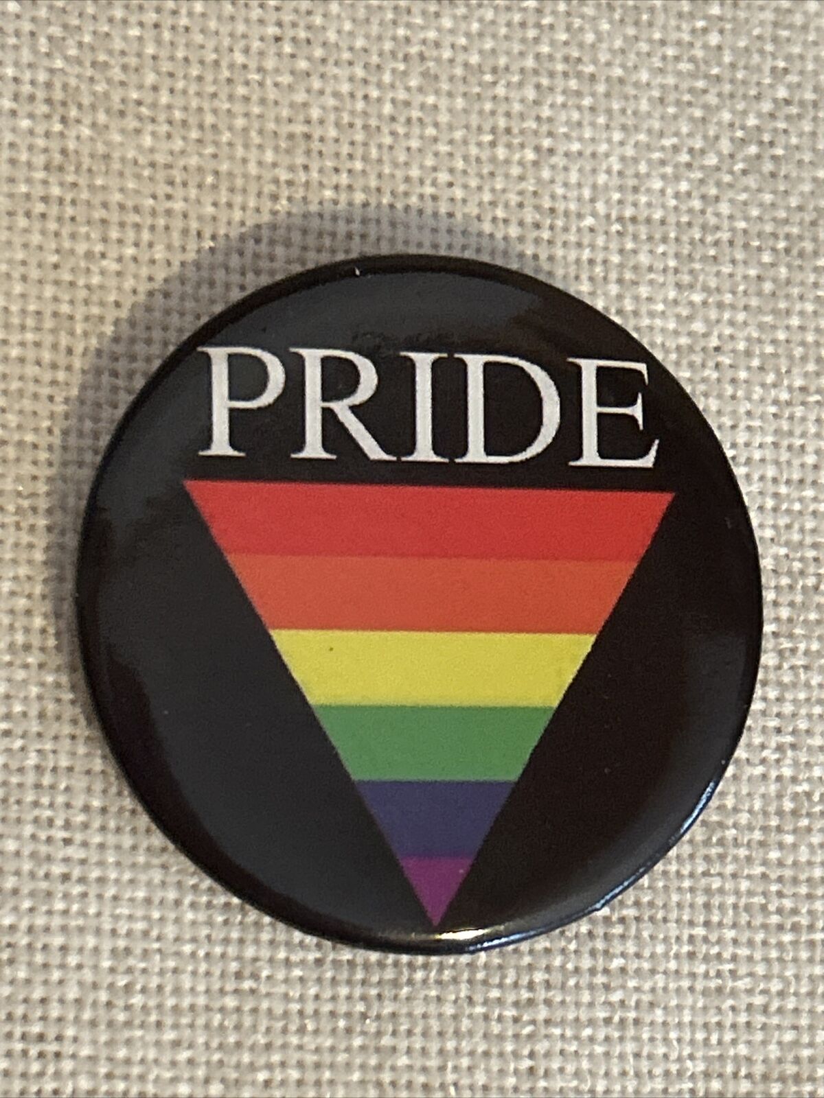 LGBT Pin “PRIDE”, RAINBOW UNIQUE PIN 2x2