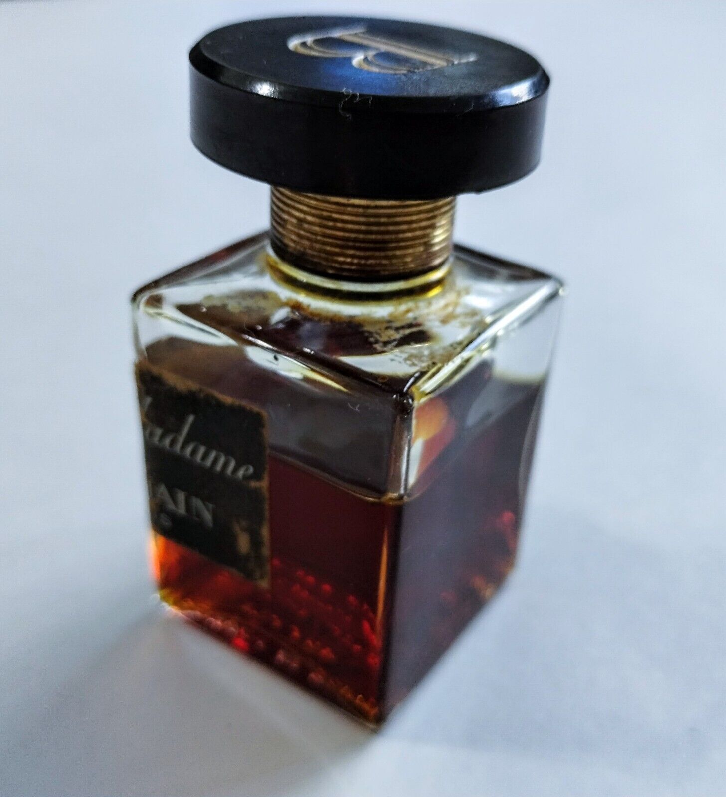 *RARE *Vintage JOLIE MADAME BALMAIN PARFUM PARIS Splash Perfume 1oz ca 75% full