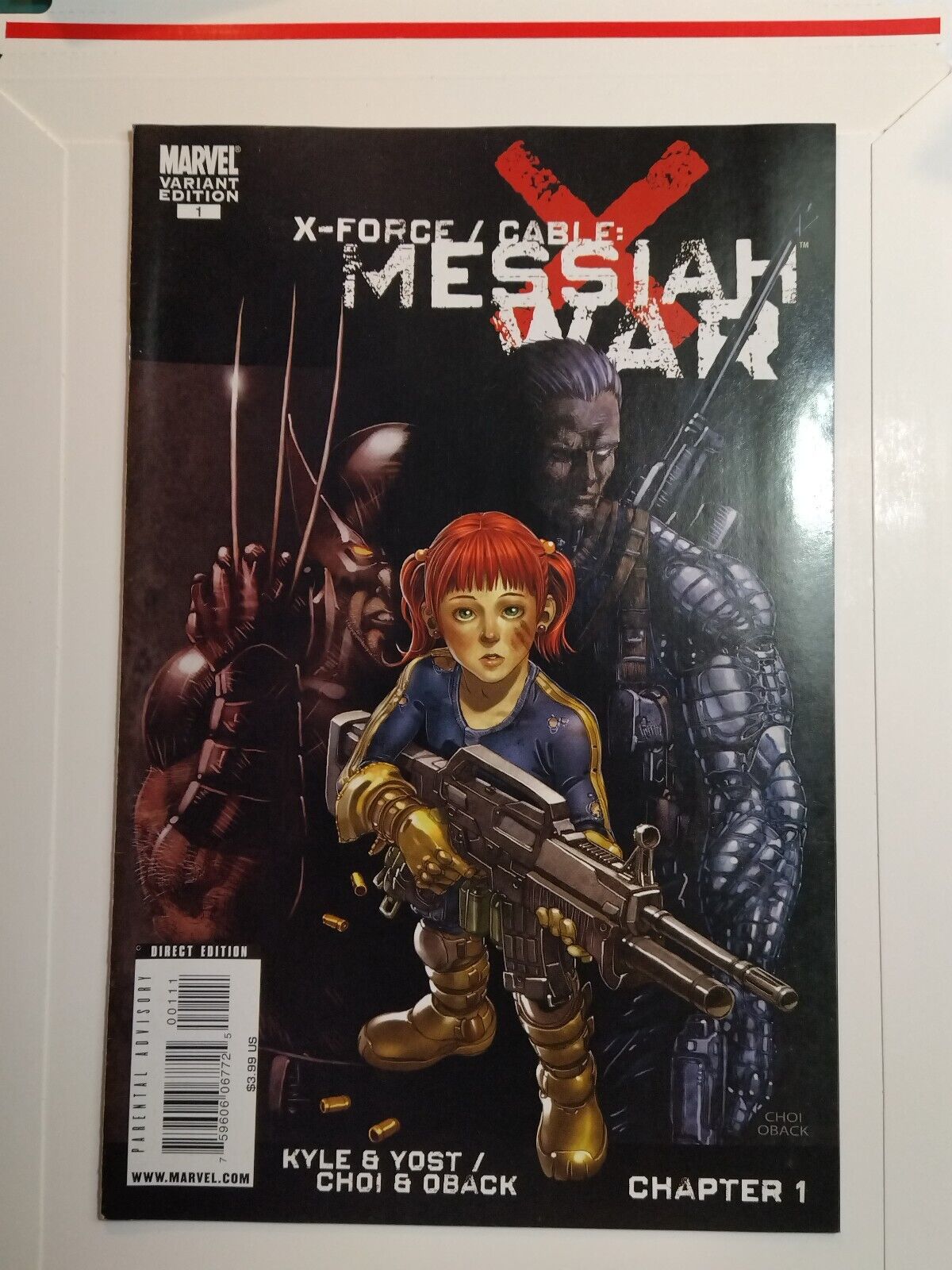 X-Force Cable Messiah War # 1 Marvel May 2009