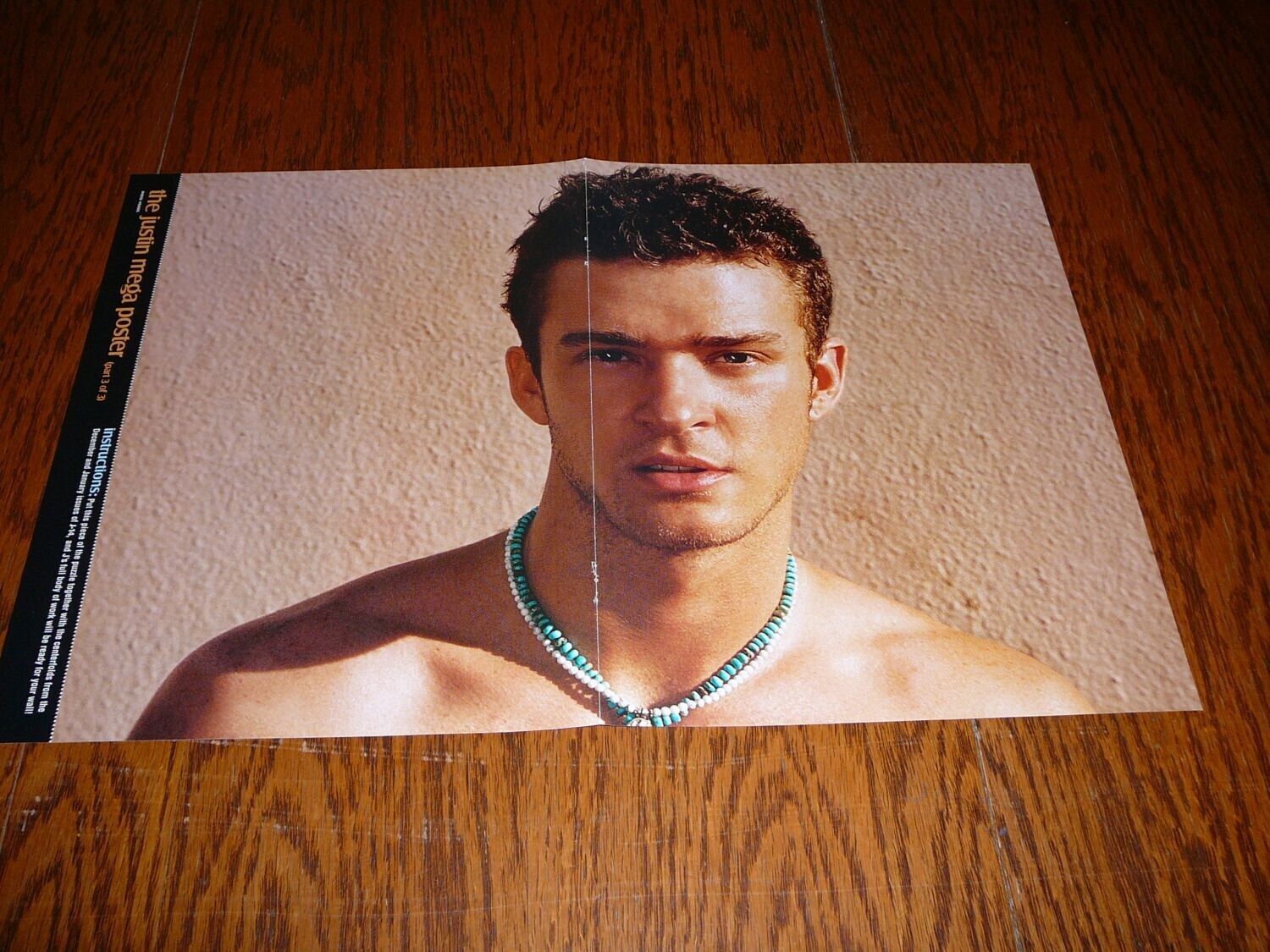 Justin Timberlake centerfold poster mega Usher photo Good Charlotte Joel Madden