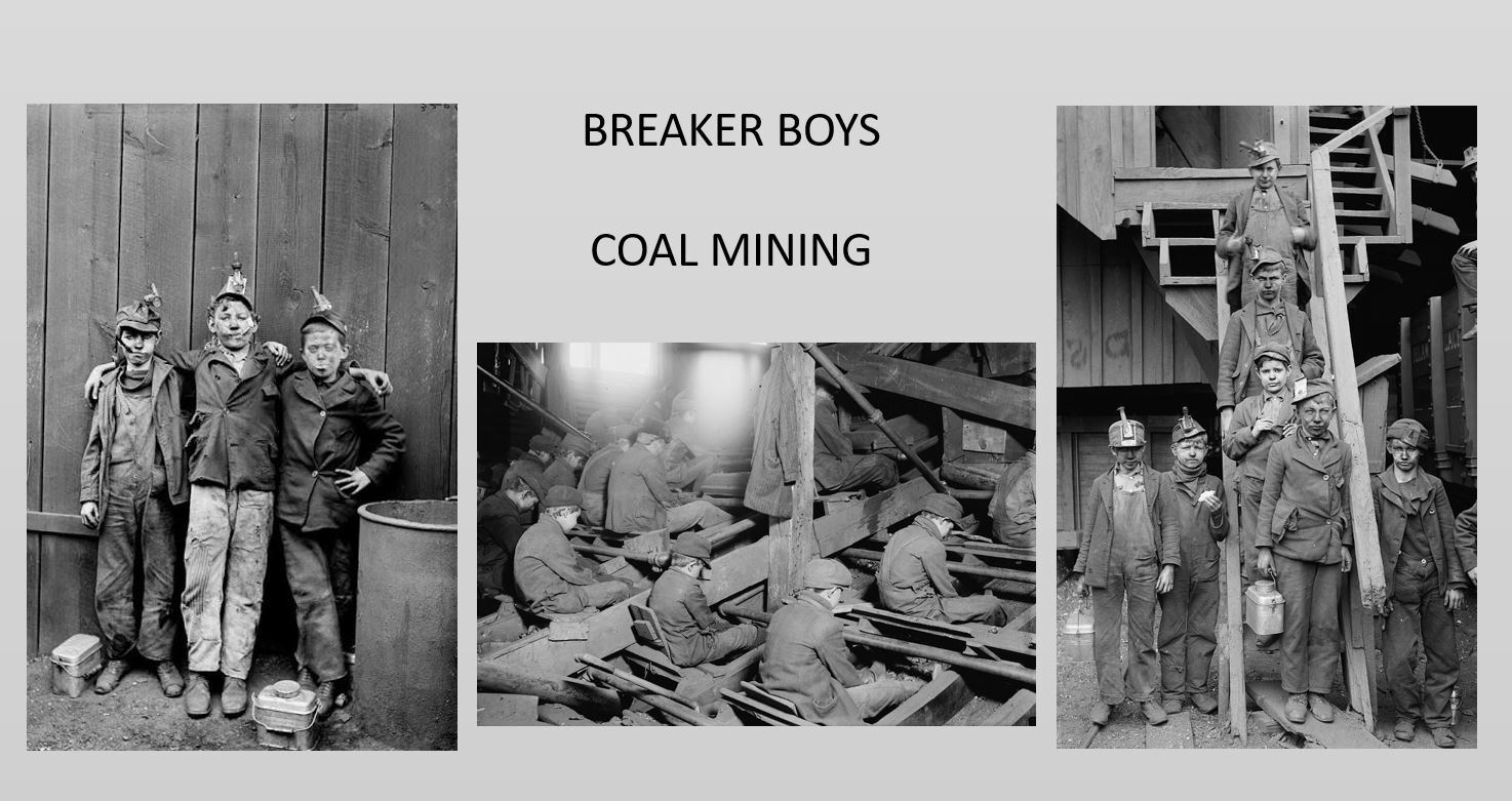 1911 Coal Mine 3 PHOTOS LOT Breaker Boys, Child Labor Pennsylvania Miners Kids