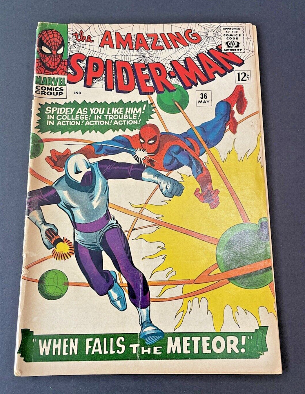 Amazing Spider-Man #36 Original Preowned 1966 Looter Silver Age