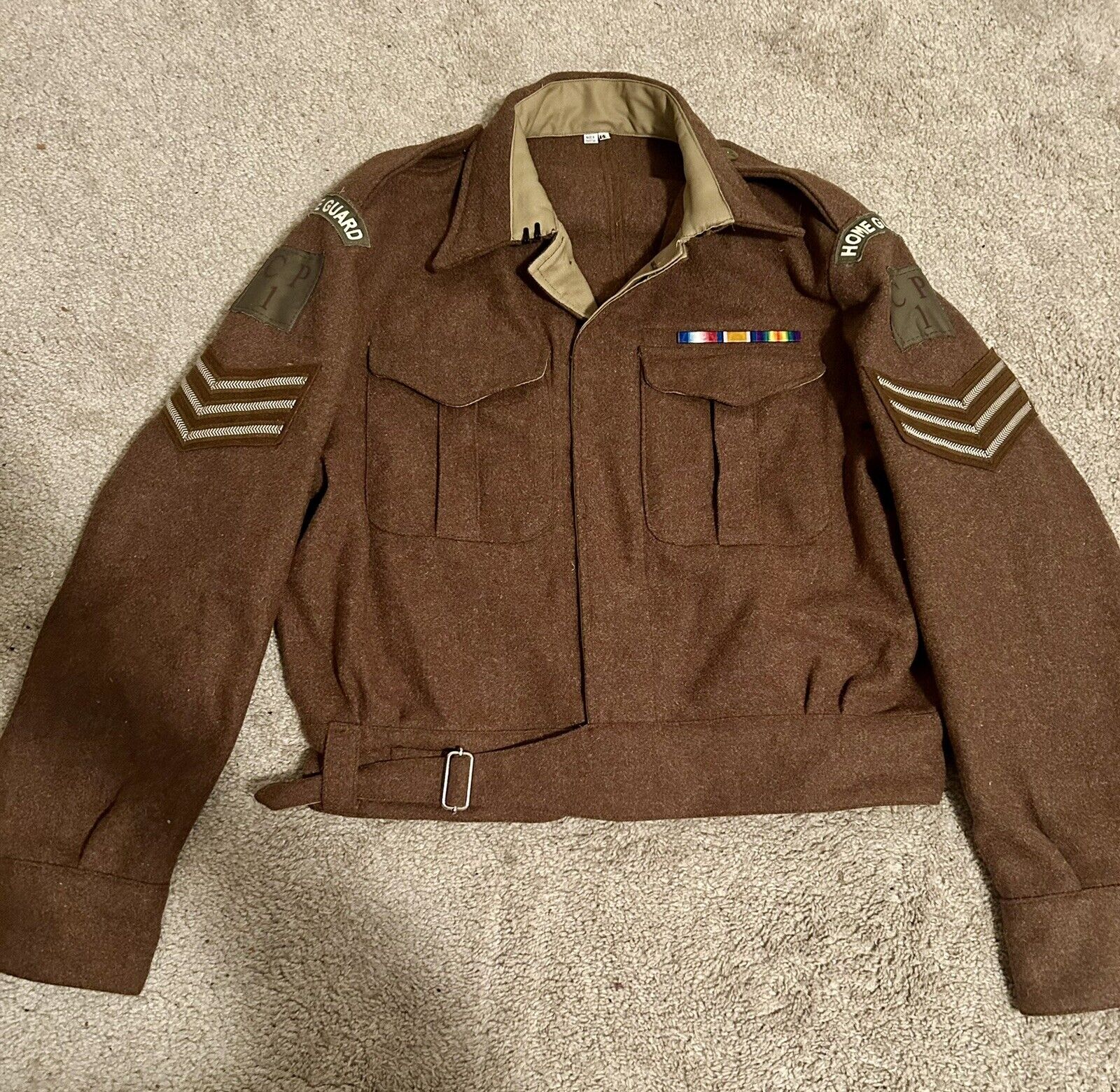BD 1937 Reproduction w/ Rank and Insignia 