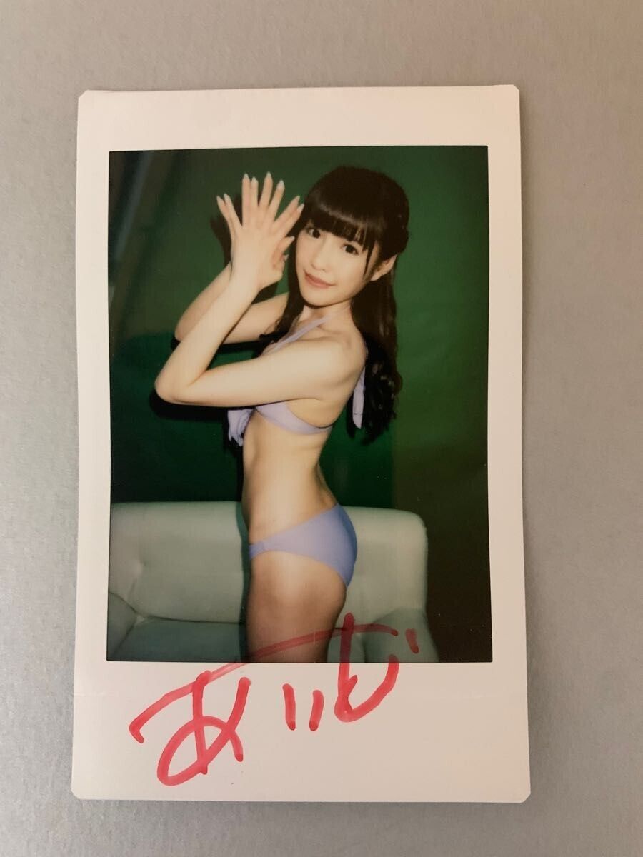Arata Arina  autographed Japan limited instax photo