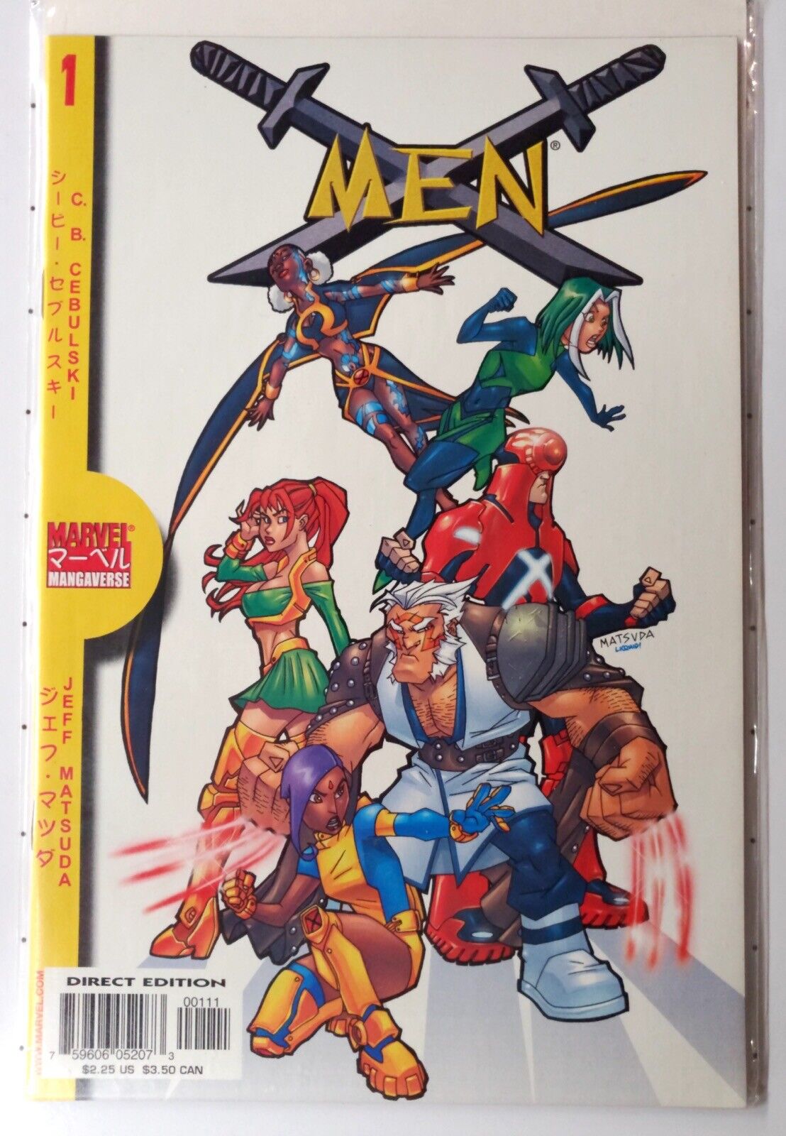 Marvel Mangaverse #1 X-Men 2002 NM