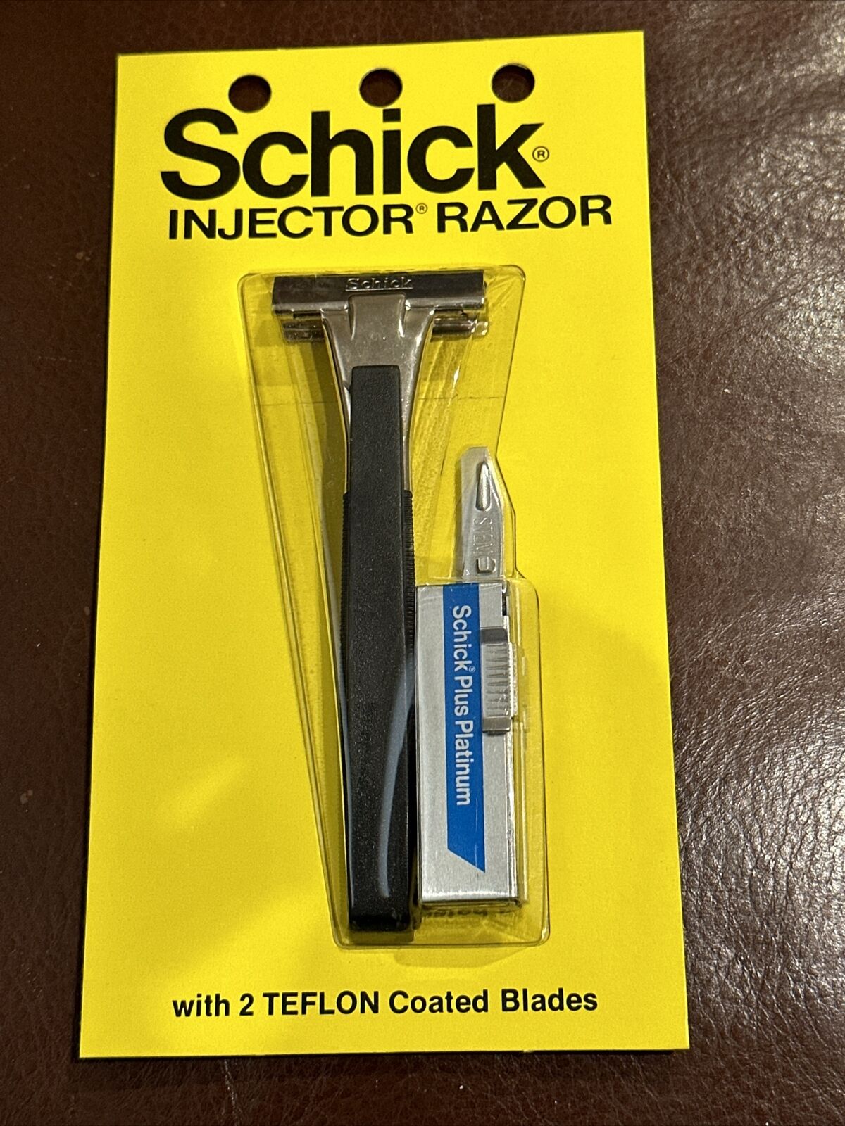 Schick Injector Razor Single Edge Platinum Blades New Sealed Vintage Old Stock