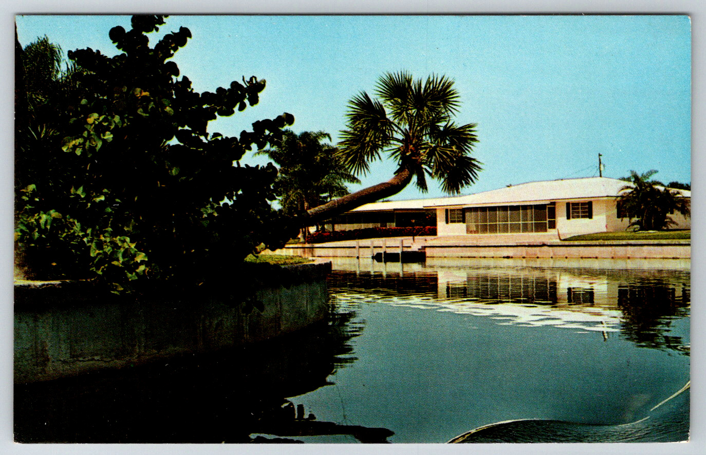 c1960s Picturesque Waterways Vintage Postcard