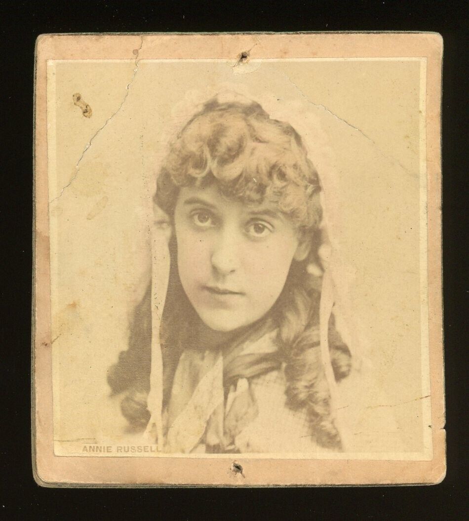 1890s N246-2 Kinney Sporting Extra Cigarettes Actresses #291 Annie Russell