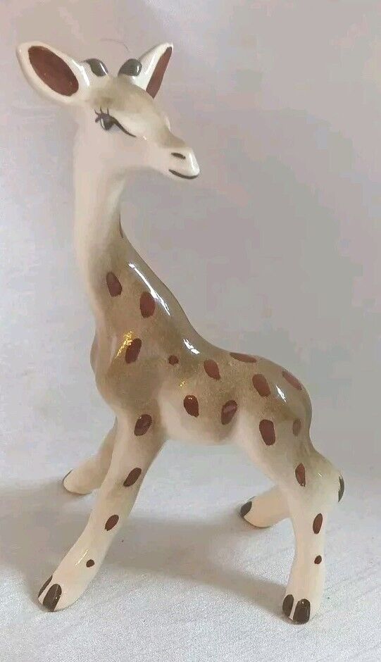 Vintage 1950s Robert Simmons Giraffe Figurine Los Angeles 