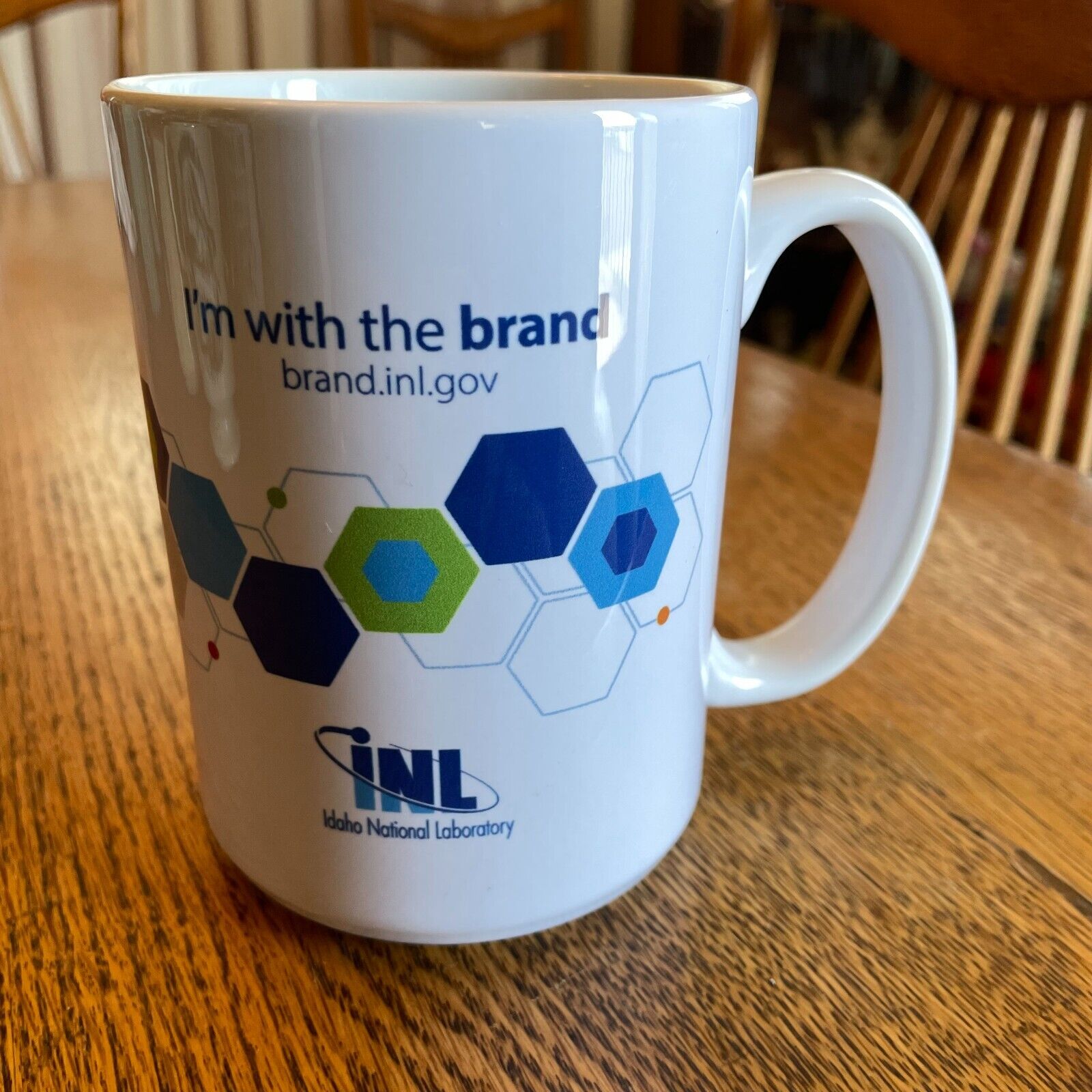 INL Idaho Nuclear Laboratory Coffee Cup Mug 15 ounce