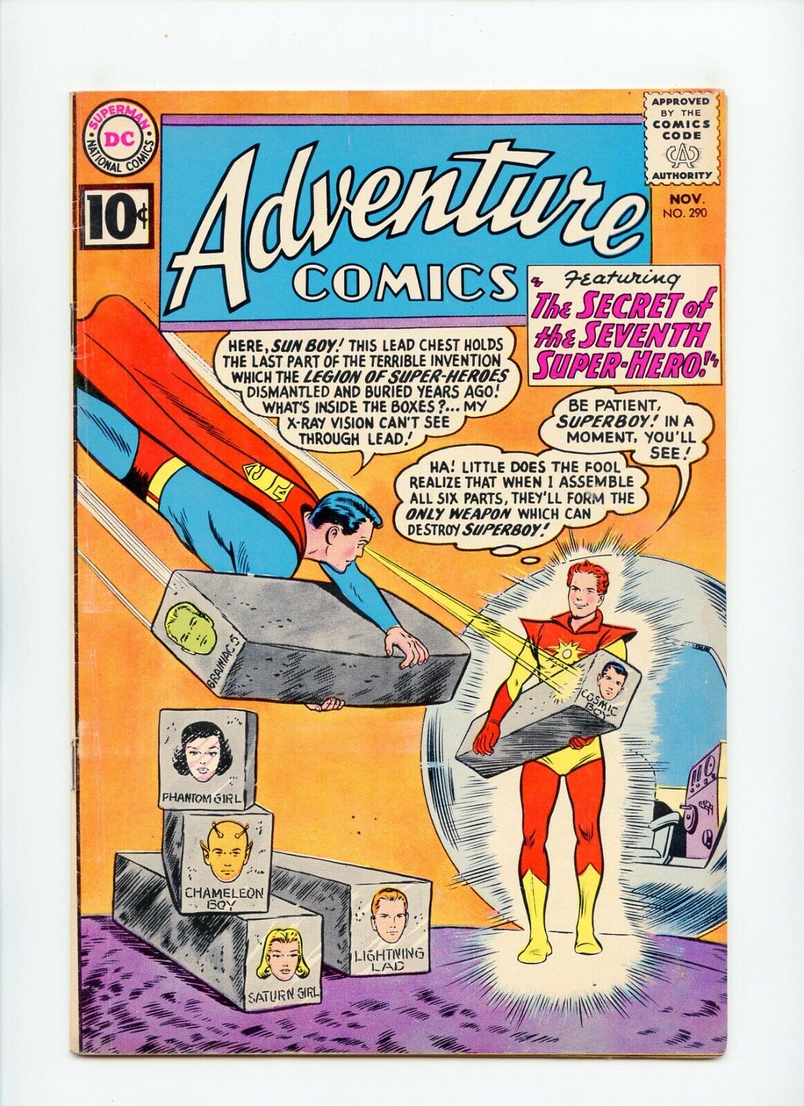Adventure Comics #290 DC Comics /**