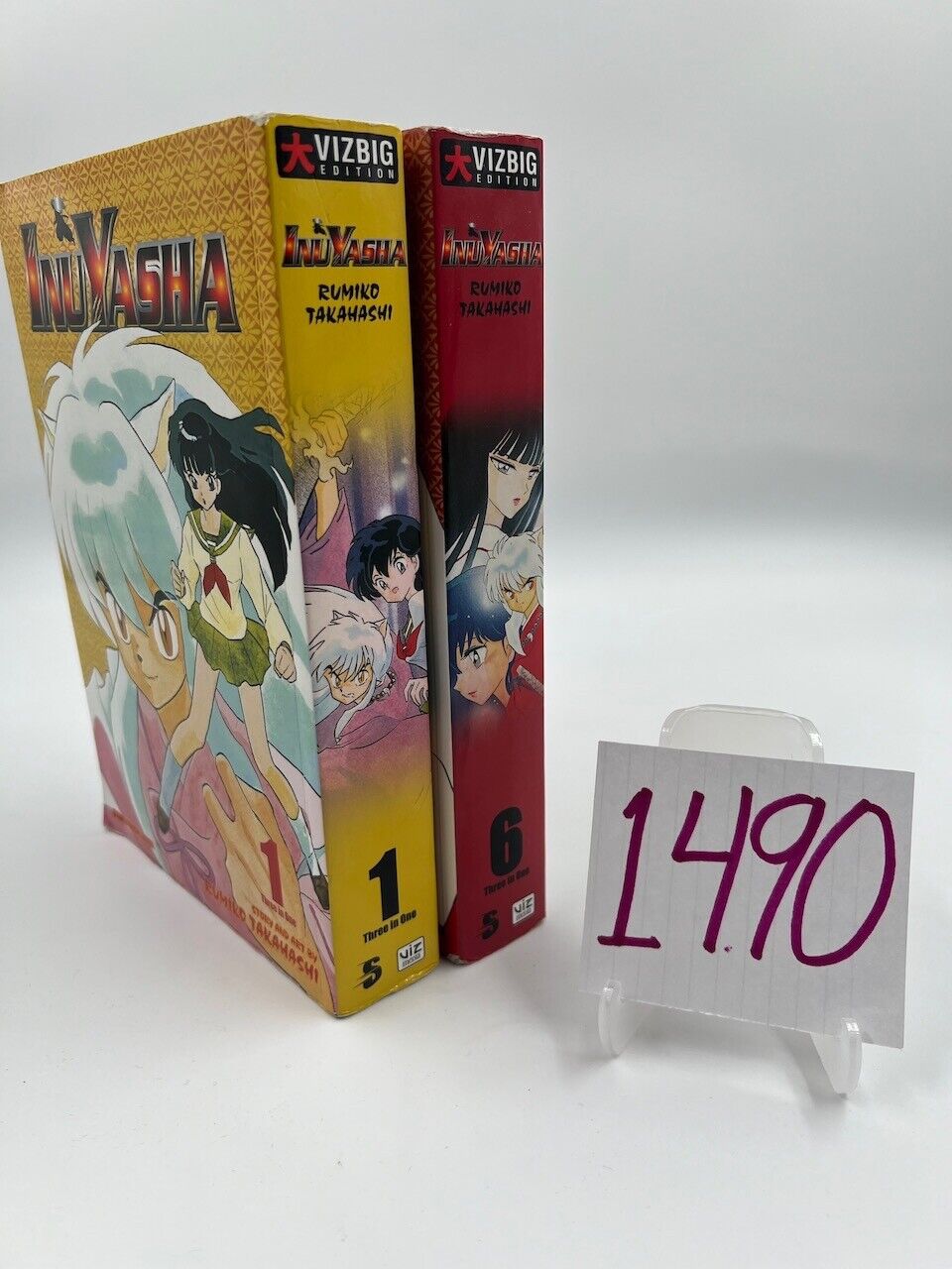 Manga - InuYasha Vol 1, 6, Viz big Editions, 2021/2022 Print Runs
