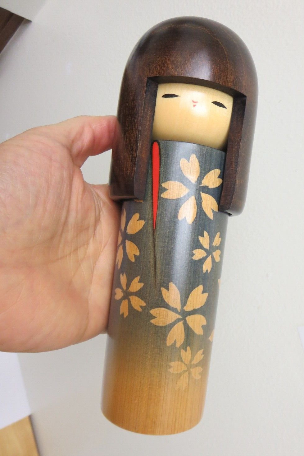 Usaburo Sosaku Kokeshi Doll Made in Japan 8 1/2\