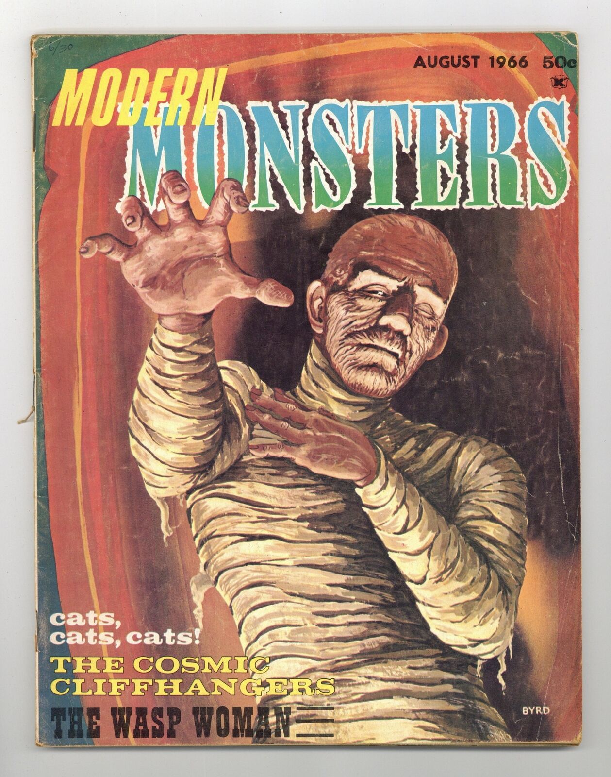 Modern Monsters #3 GD/VG 3.0 1966