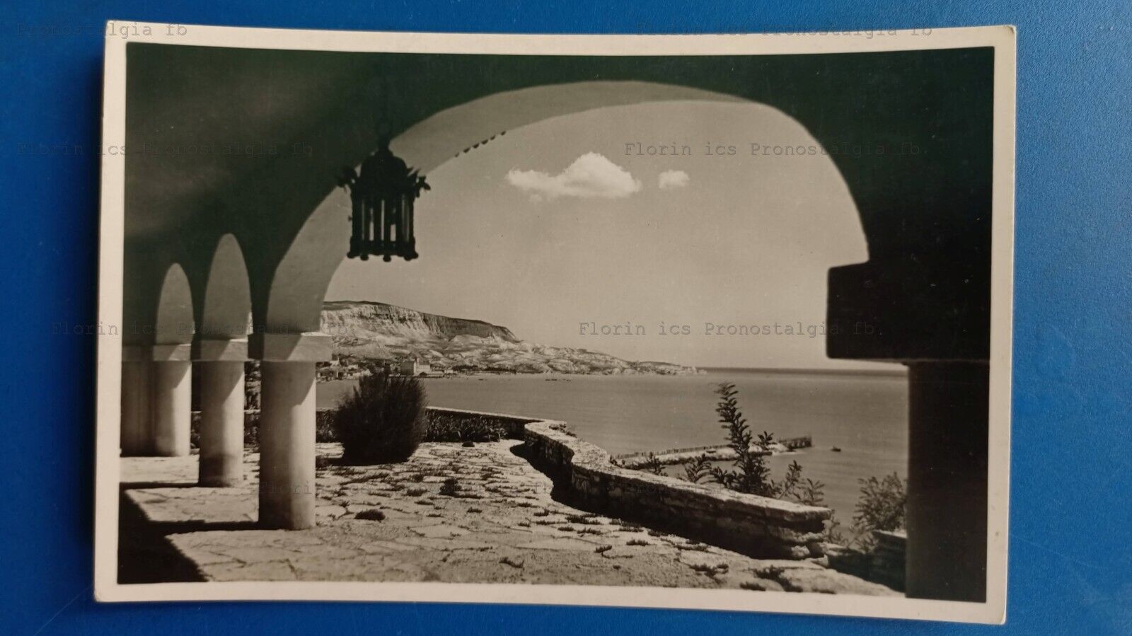 Old postcard Romania Bulgaria Balcik Black Sea Queen Marry castle