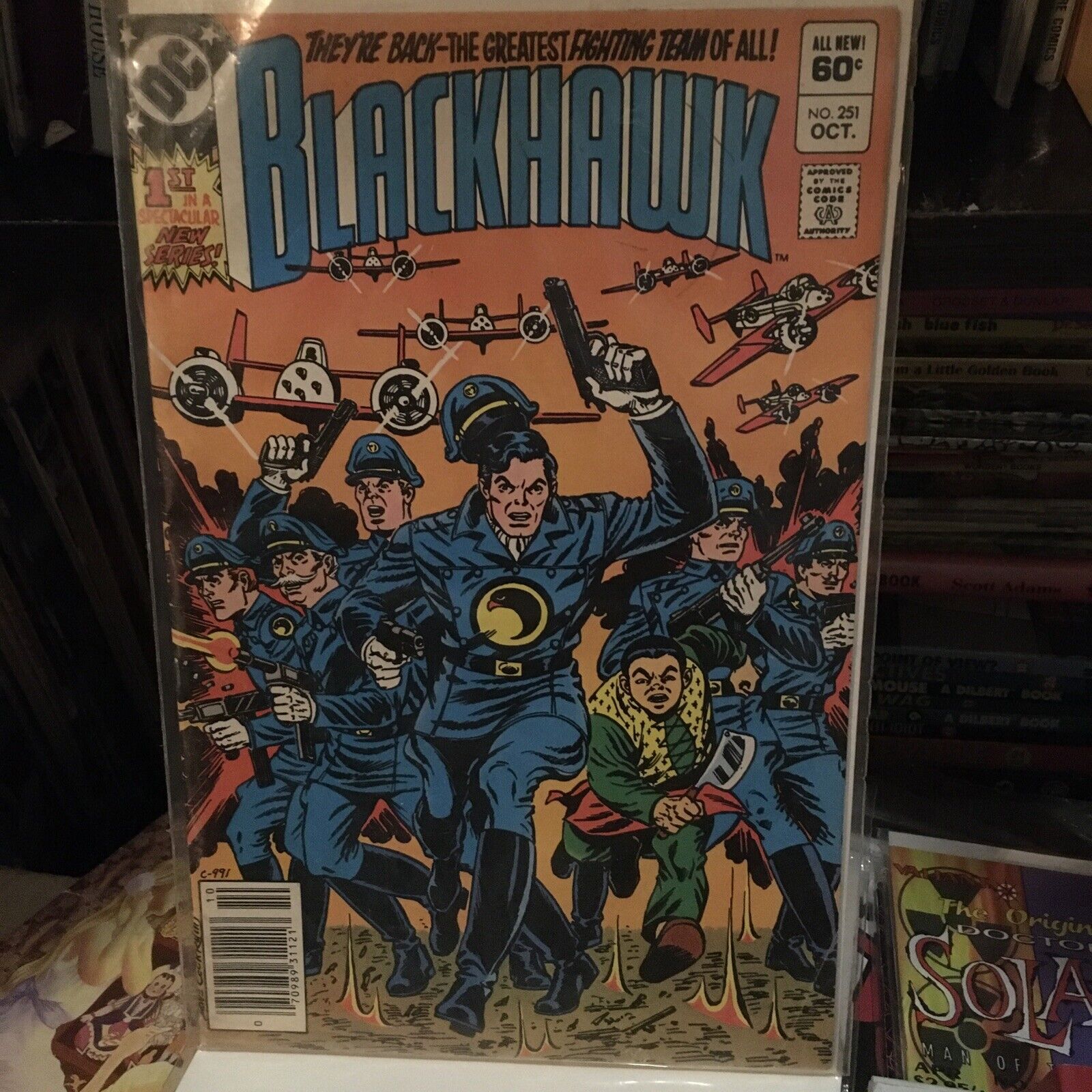 BLACKHAWK #251  (DC 1982) in Fine condition