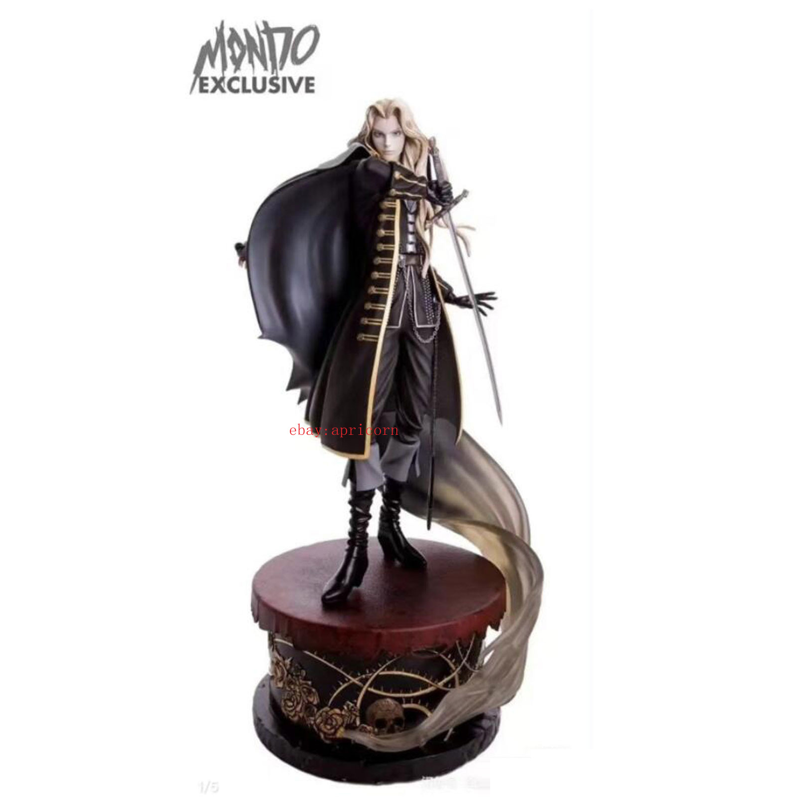 Castlevania Alucard Statue Figure Resin Model Collectible Limited Rare Boy Gift