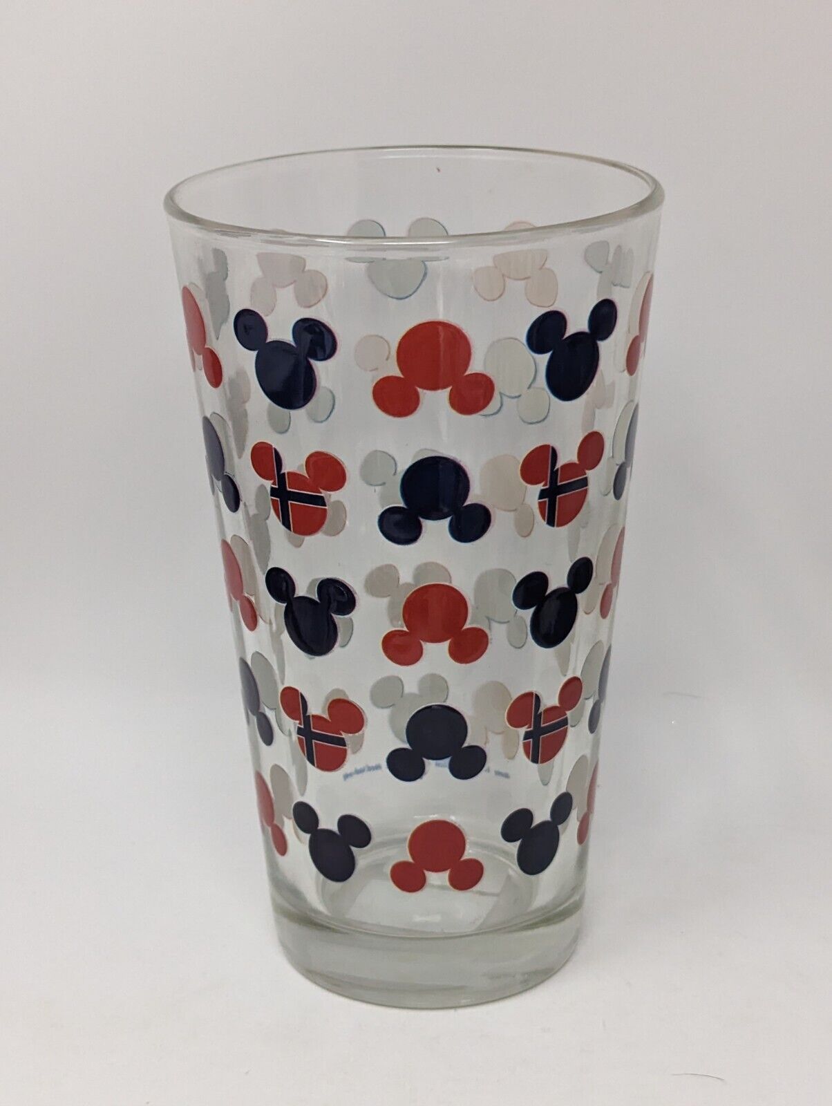 Mickey Mouse Icons Norway Pavilion Epcot Pint Glass Disney Parks