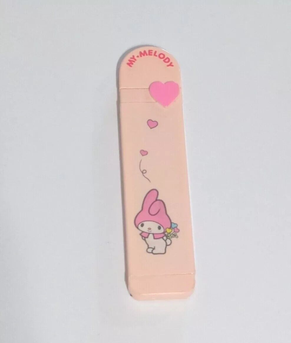 1976 Sanrio Pop Open My Melody Mirror & Comb Set With Case Hello Kitty Vintage N