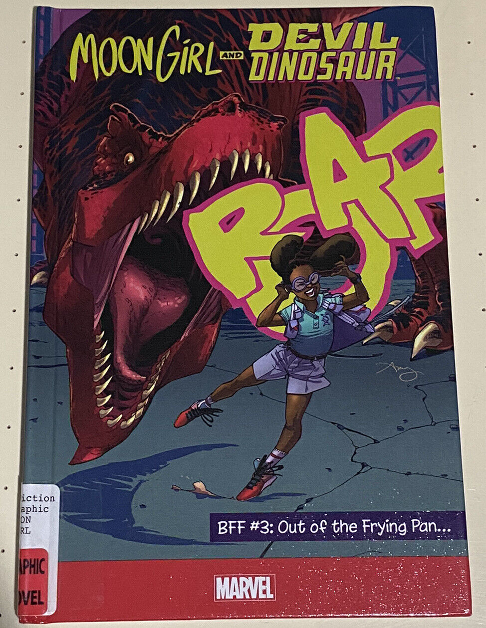 Marvel Moon Girl & Devil Dinosaur BBF#3: Out of the Frying Pan- Library Binding
