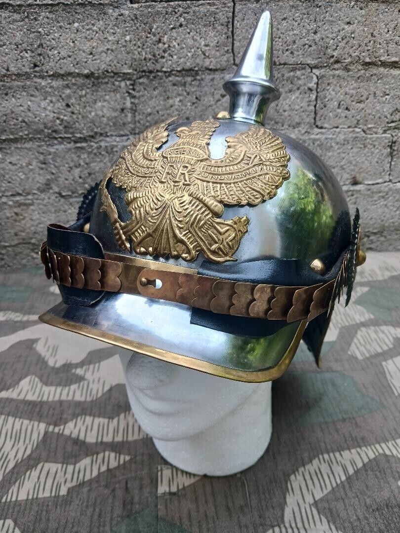 Silver Imperial German/Prussian Cuirassier PICKELHAUBE Helmet